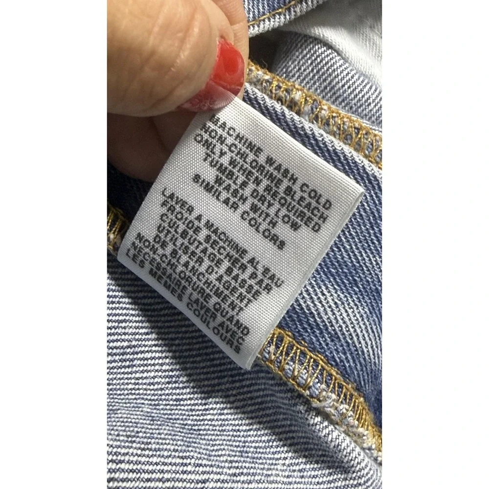 Polo Ralph Lauren Jeans Mens 36x30 Blue Denim Relaxed Fit Straight Leg High Rise